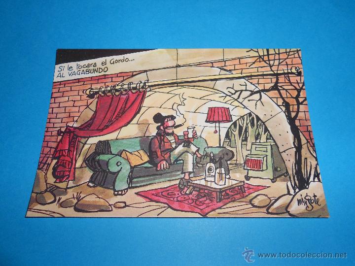 Postais: POSTAL MINGOTE N&ordm; 12 - SERIE E - DIBUJOS HUMORISTICOS - SIN CIRCULAR - SERVICIO NACIONAL LOTERIAS