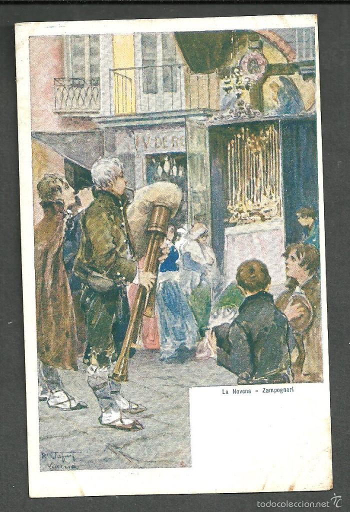 Postais: ILUSTRADOR TAFURI RAFFAELE ED VENEZIA E. BONETTI IMP MILANO FIECCHI MICHIEL LA NOVENA ZAMPOGNARI