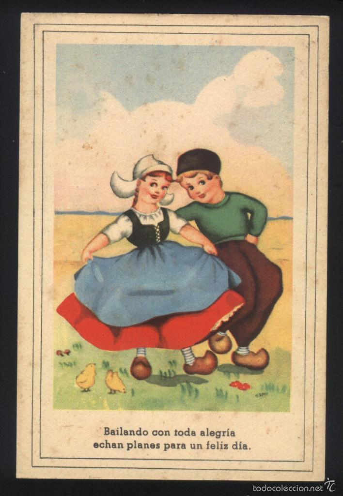 Postais: A-2897- ANTIGUA POSTAL CON DIBUJO DE NAMI.