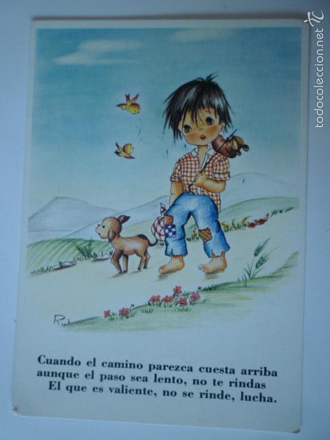 Cartes Postales: POSTAL INFANTIL ILUSTRADA POR RUT. EDITORIAL RAXANT A&Ntilde;O 1983
