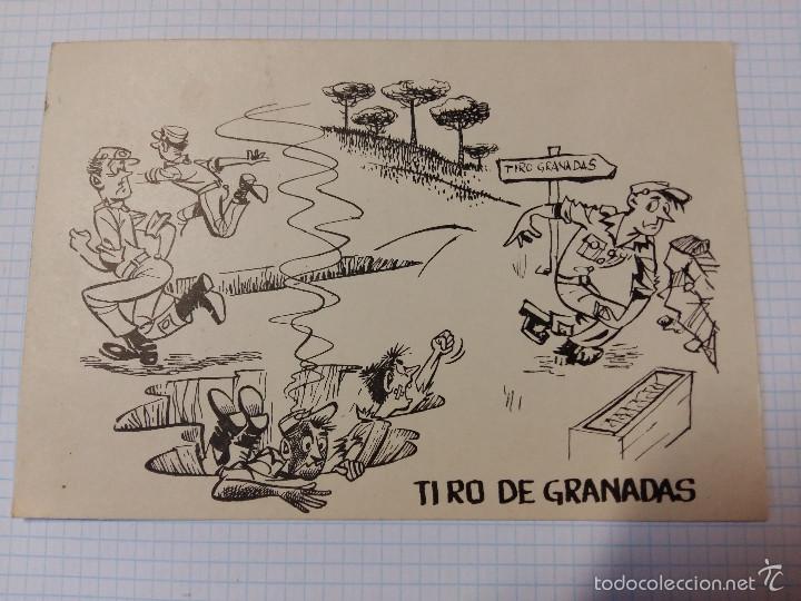 Postales: Postal, tiro de granadas - Foto 1