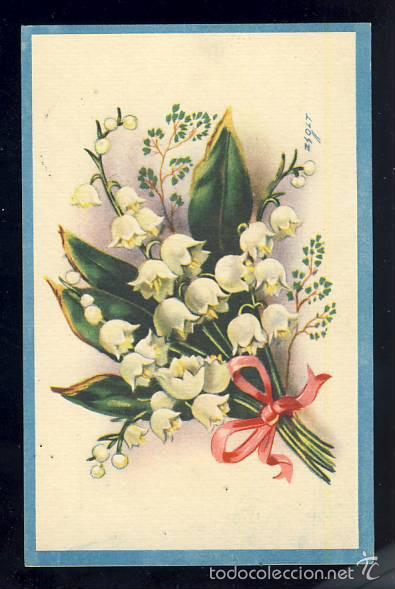 Cartes Postales: Postal ilustrada por Zsolt: Flores (CMB Serie 14)