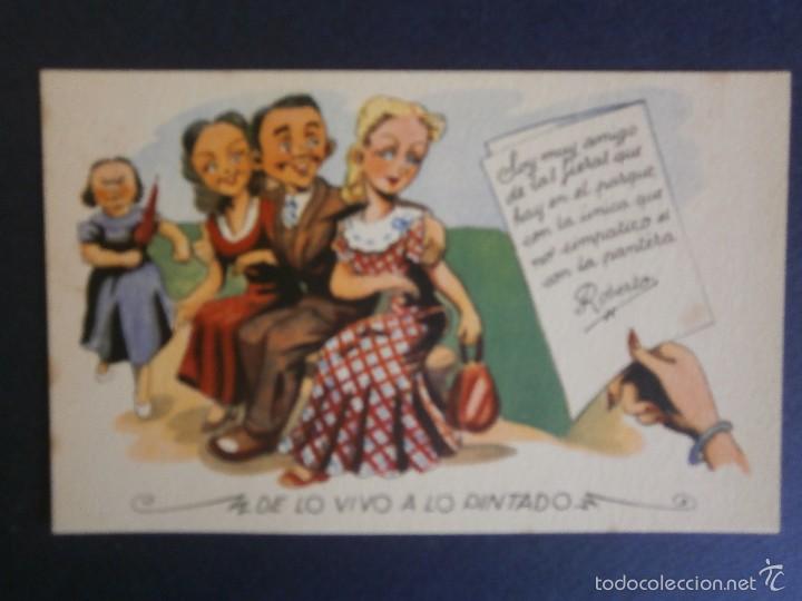 Postkarten: postal - de lo vivo a lo pintado - ediciones de arte - E.D. artigas barna  serie 148 roberto