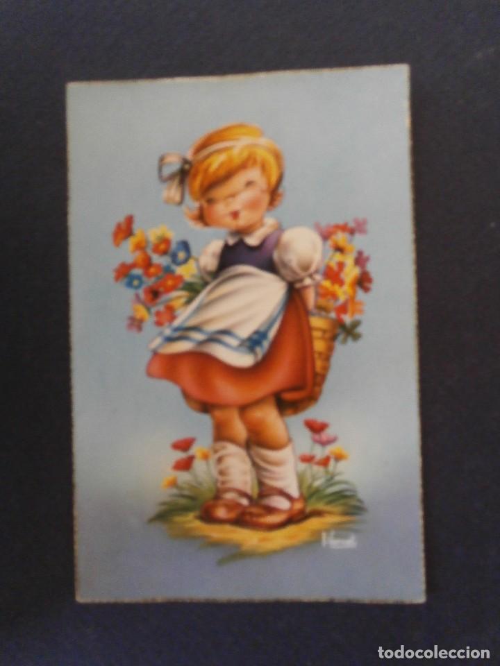 Cartoline: POSTAL EDICIONES C.Y Z. 534 B  - ESCRITA - ILUSTRA  I VERNET