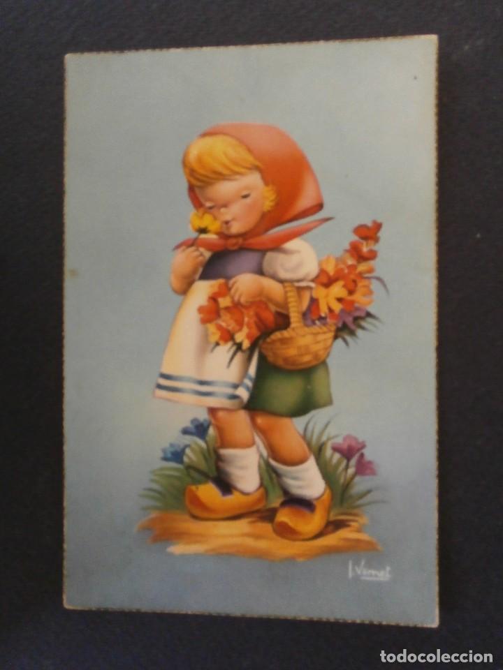 Cartoline: POSTAL EDICIONES C.Y Z. 534 B  - ESCRITA - ILUSTRA  I VERNET