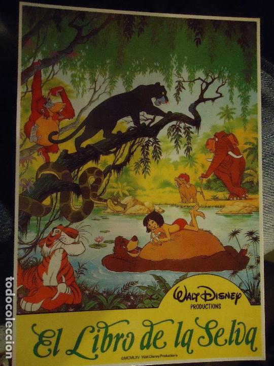 Cartes Postales: postal original walt disney&acute;s - el libro de la selva