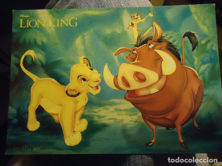 Cartes Postales: postal original walt disney&acute;s - the lion king - el rey leon -