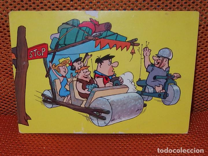 Postales: LOS PICAPIEDRA,THE FLINSTONES,HANNA BARBERA,1964