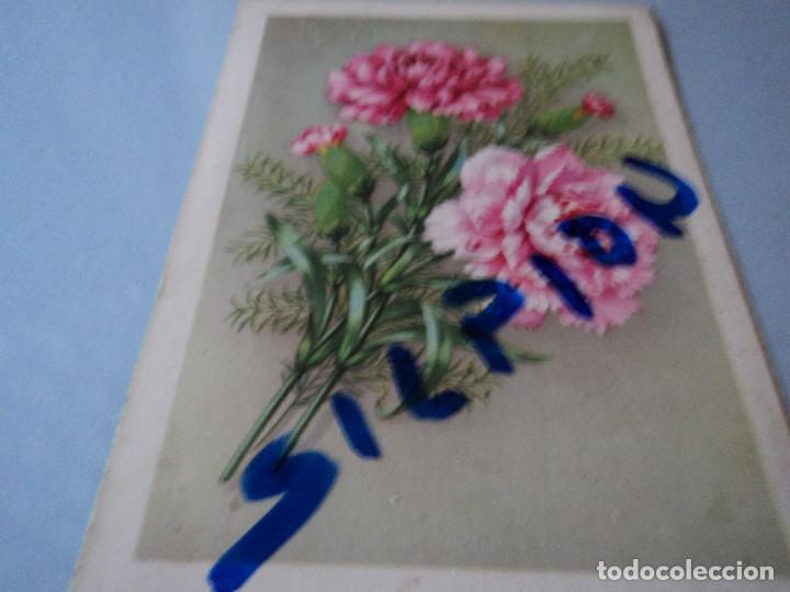 Postkarten: c y z 598a n&ordm; 4 dibujo de claveles