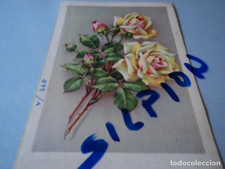 Postkarten: c y z 598a n&ordm; 2 dibujo de rosas