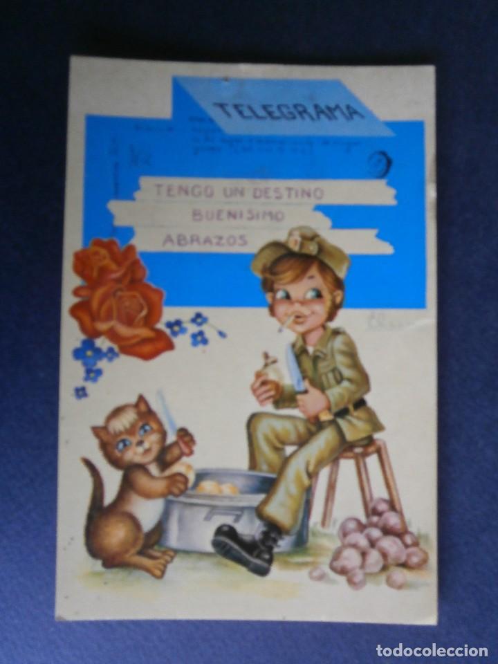 Postales: postal soldados postales vikingo escrita