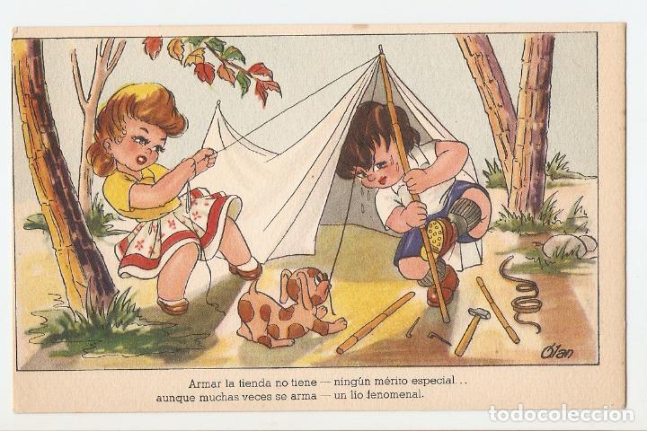 Cartes Postales: POSTAL - EDICIONES DEL ARTE - EDITORIAL ARTIGAS - DELICIAS DEL VERANEO - A - SERIE 131 - OLAN