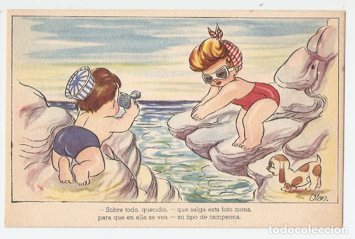 Cartes Postales: POSTAL - EDICIONES DEL ARTE - EDITORIAL ARTIGAS - DELICIAS DEL VERANEO - A - SERIE 131 - OLAN