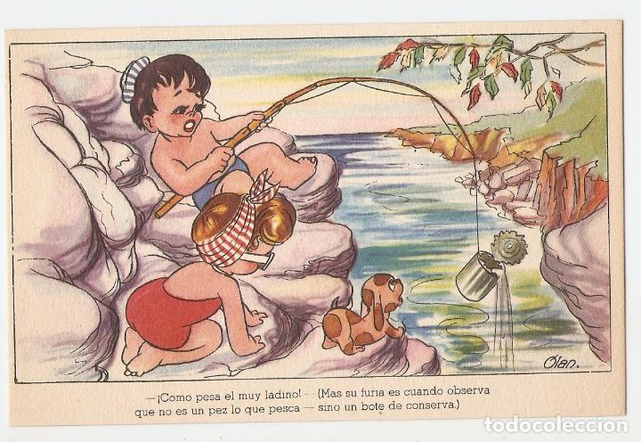 Cartes Postales: POSTAL - EDICIONES DEL ARTE - EDITORIAL ARTIGAS - DELICIAS DEL VERANEO - A - SERIE 131 - OLAN