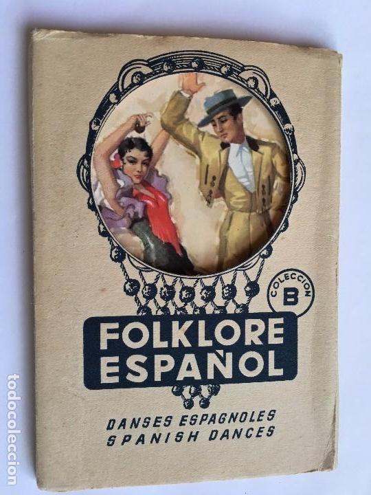 Postales: RM400 TARJETA POSTAL ORIGINAL ANTIGUO LIBRILLO ALBUM 10 POSTALES ALBUM FOLKLORE ESPA&Ntilde;OL COLECCION B
