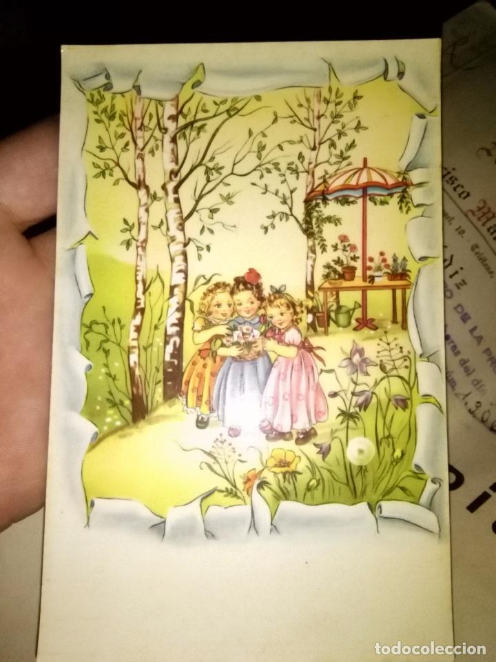 Cartoline: ANTIGUA POSTAL ITALIANA , DIFICIL , INFANTIL NI&Ntilde;OS - CECAMI - DIFICIL - SIN CIRCULAR , VER FOTOS