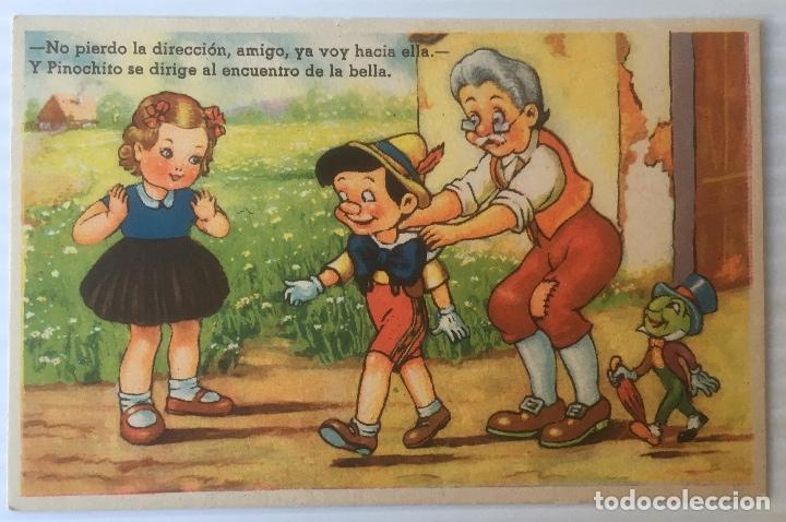 Postales: POSTAL CON ILUSTRACION DE PINOCHO. WALT DISNEY. NO CIRCULADA.