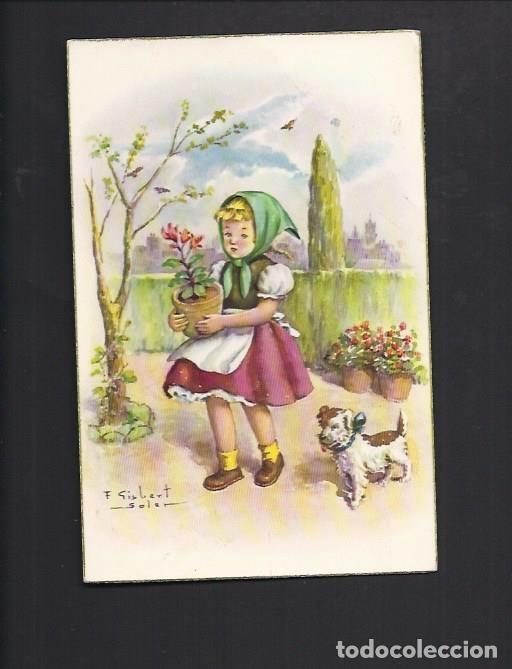 Postcards: Antigua postal infantil. Circurlada