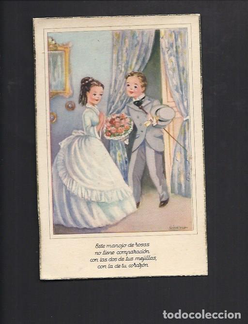 Cartoline: Antigua postal infantil. Circurlada 1949