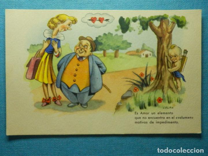 Postal Dibujos Y Caricaturas Es Amor Un Ele Kaufen Alte