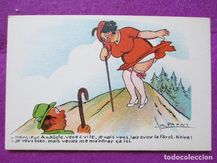 Postkarten: POSTAL, MUJER Y HOMBRE, P71