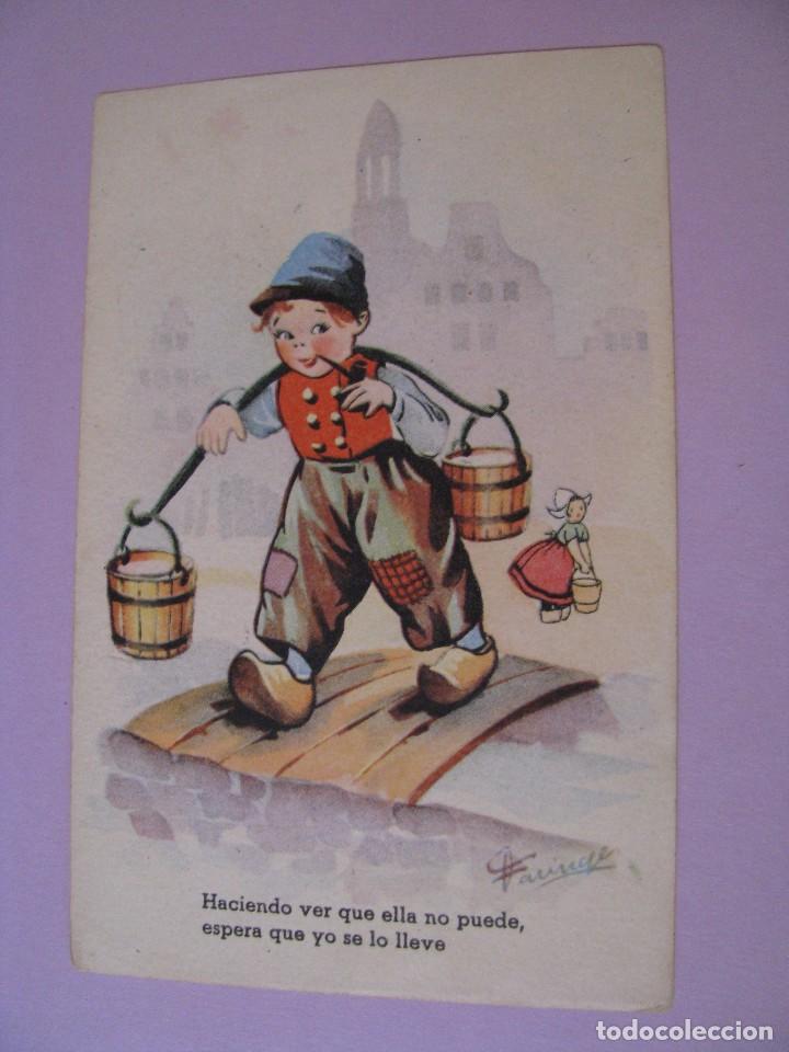 Postais: POSTAL DE C M B SERIE N&ordm; 36. ILUSTR, FARINYES. ESCRITA. 1950.