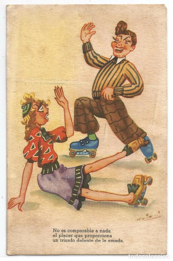 Postales: EDICIONES PABLO DUMMATZEN SERIE 792 / ILUSTRA ROICHI / SIN FRANQUEAR PERO ESCRITA