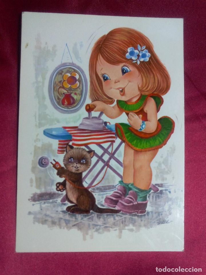 Postales: BONITA POSTAL. DIBUJOS Y CARICATURAS. N&ordm; 2049/4. POSTALES VIKINGO.