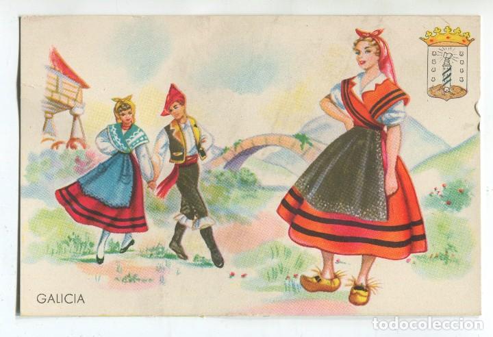 Postais: Postal, trajes regionales. Galicia. 23 Ed. F. Molina
