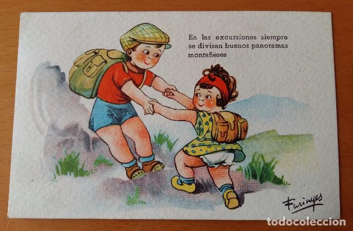 Postais: Postal escrita y circulada