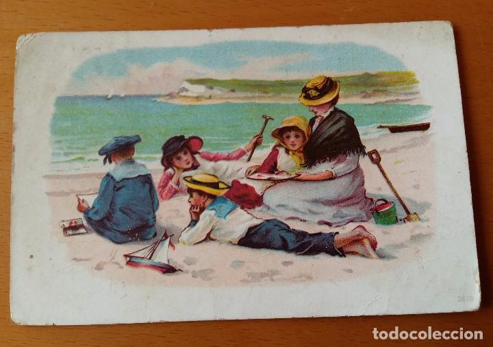 Postais: Postal escrita y circulada