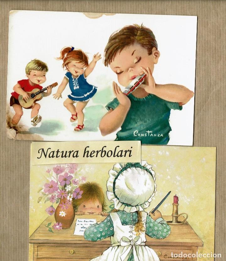 Postcards: Constanza C y Z 6808 6044 - C escritas. Una de ellas con se&ntilde;ales humedad