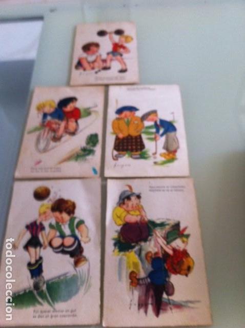 Postkarten: 5 BONITAS POSTALES INFANTILES.