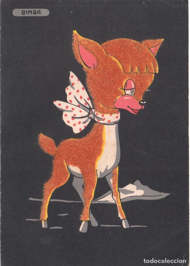 Postales: BIMBA . FAMILIA CIERTOPELO . EDITADA POR LIZUSA SAN SEBASTIAN .A&Ntilde;OS 50