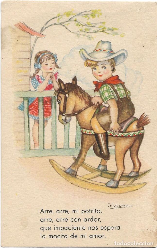 Cartes Postales: EDITORIAL ARTIGAS MELODIAS DE BOGA COLECCION O SERIE 108 .- ILUSTRA GIRONA