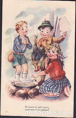 Postais: POSTAL INFANTIL ILUSTRADA SERIE 140