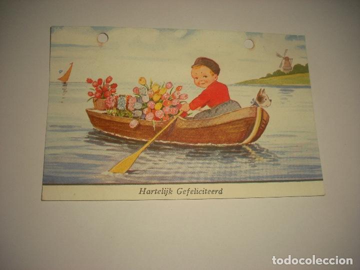 Postkarten: POSTAL HARTELIJK GEFELUCITEERD 2097 , ESCRITA .