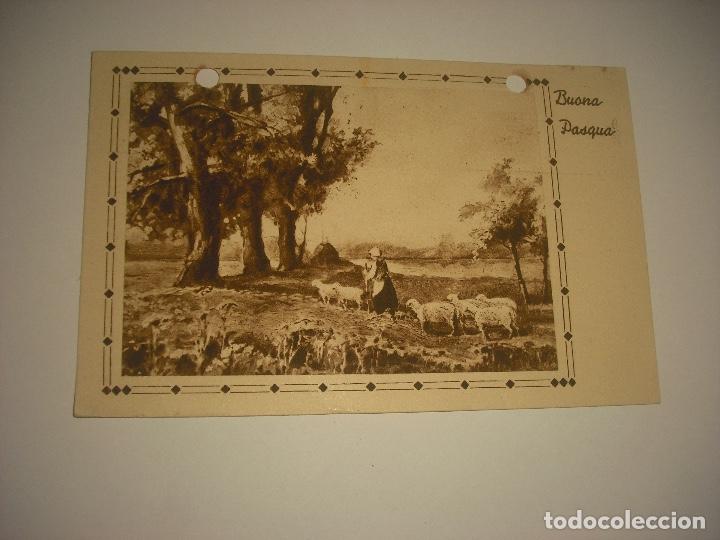 Postkarten: POSTAL ITALIANA BUONA PASQUA , CIRCULADA 1940