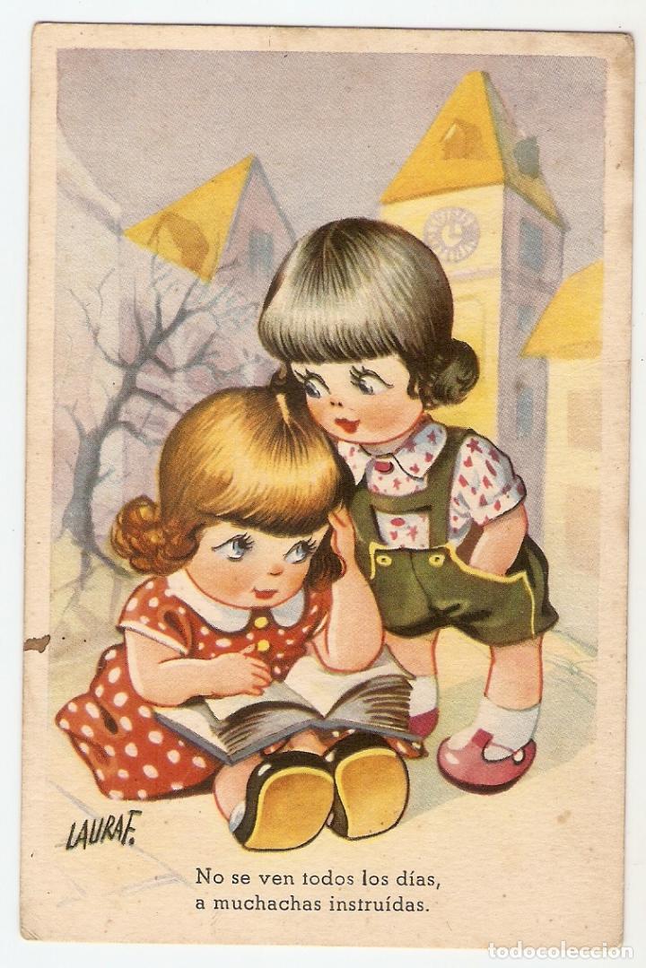 Postkarten: POSTAL - EDICIONES JBRB - SERIE 23 - ILUSTRADOR LAURA FARINYAS