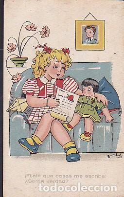 Postales: POSTAL INFANTIL ILUSTRADA SERIE 17 ILUSTRADA POR BOMBON