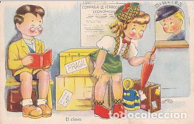 Postales: POSTAL INFANTIL ILUSTRADA SERIE 68 ILUSTRADA POR BOMBON