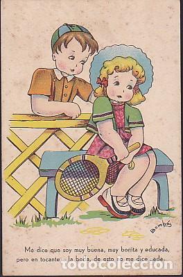 Postales: POSTAL INFANTIL ILUSTRADA SERIE 38 ILUSTRADA POR BOMBON