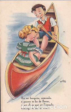 Postales: POSTAL INFANTIL ILUSTRADA SERIE 58 ILUSTRADA POR BOMBON