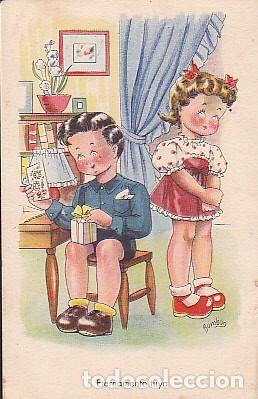 Postales: POSTAL INFANTIL ILUSTRADA SERIE 81 ILUSTRADA POR BOMBON