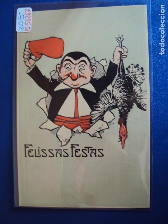 Postais: (PS-56267)POSTAL CU-CUT FELISSAS FESTAS