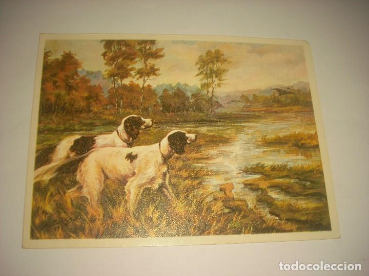 Postkarten: POSTAL DOBLE PINTADO CON LA BOCA 1741 , PICARD, ED. ARTS MUTI, SIN ABRIR.