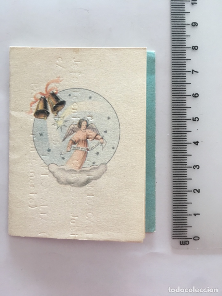 Postcards: FELICITACI&Oacute;N NAVIDAD. DOBLE DIPTICO. ILUSTRACI&Oacute;N? JB. H. 1950?