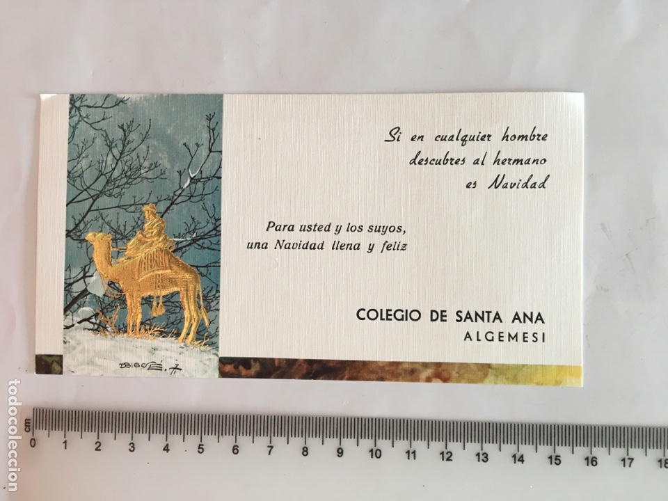 Cartes Postales: FELICITACI&Oacute;N NAVIDAD. ILUSTRACI&Oacute;N DBIASE. H. 1970?