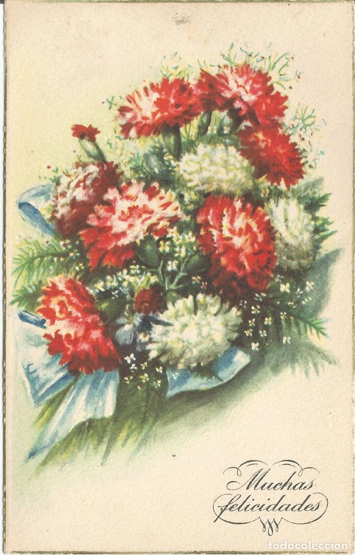 Postkarten: ILUSTRADOR: DESCONOCIDO, MUCHAS FELICIDADES - EDITORIAL ARTIGAS SERIE 1012 - ESCRITA