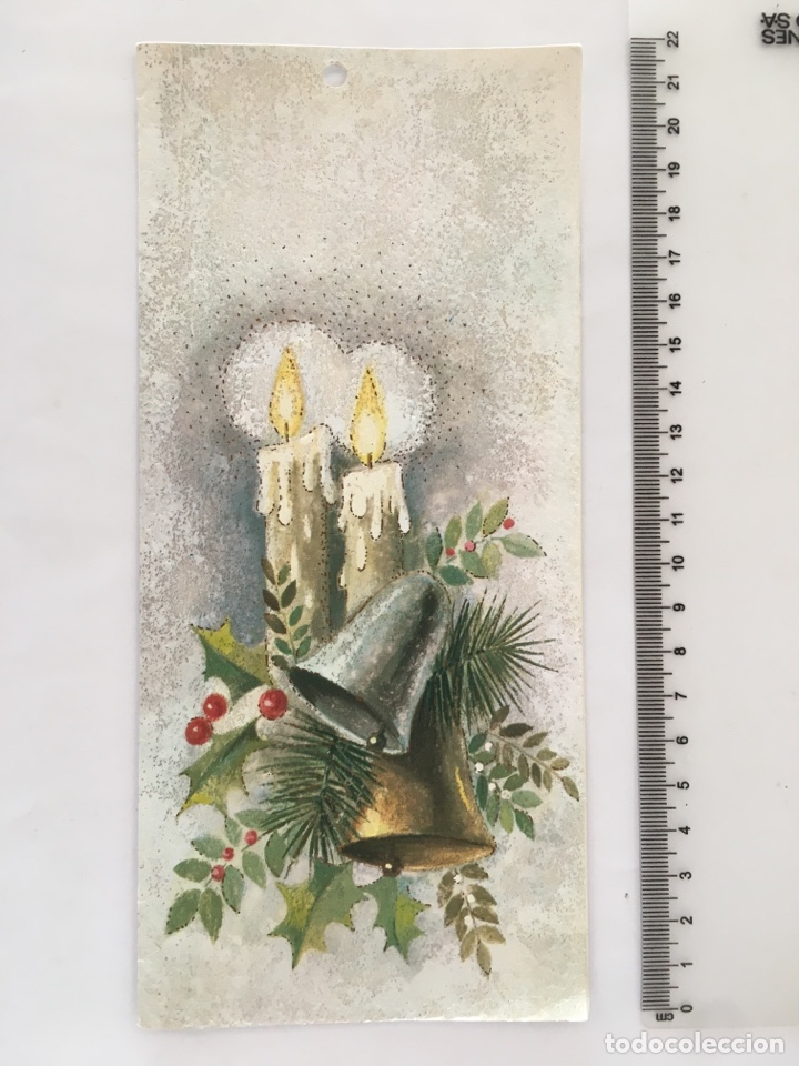 Postales: FELICITACI&Oacute;N NAVIDAD. DIPTICO. ILUSTRACI&Oacute;N? ORTIZ. H. 1980?